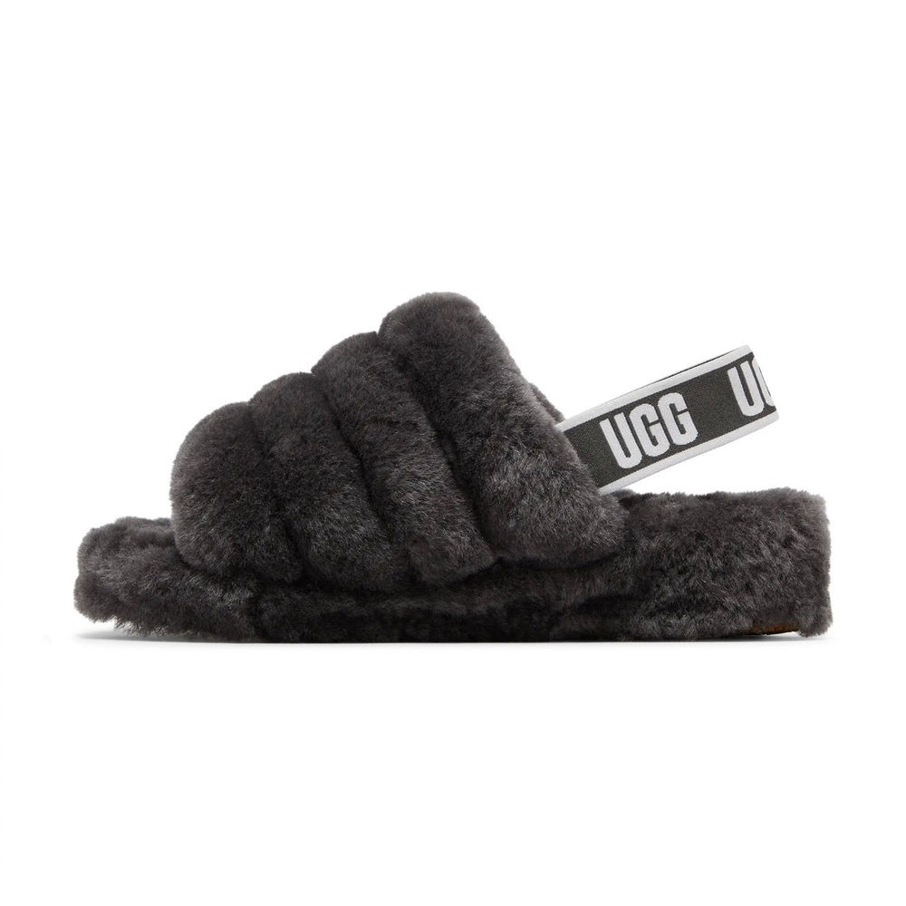 UGG Fluff Yeah Slide Grey