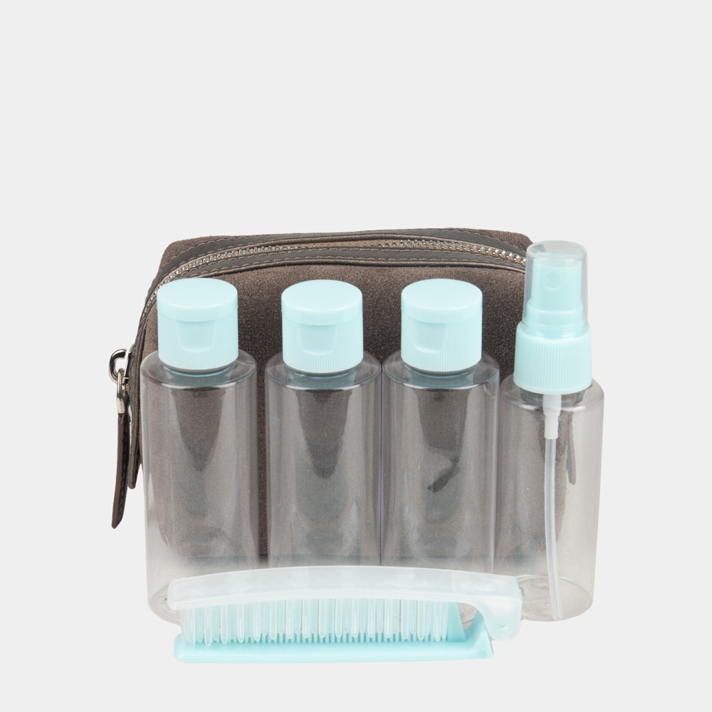 Несессер Mignon из замши и кожи теленка, цвета латте