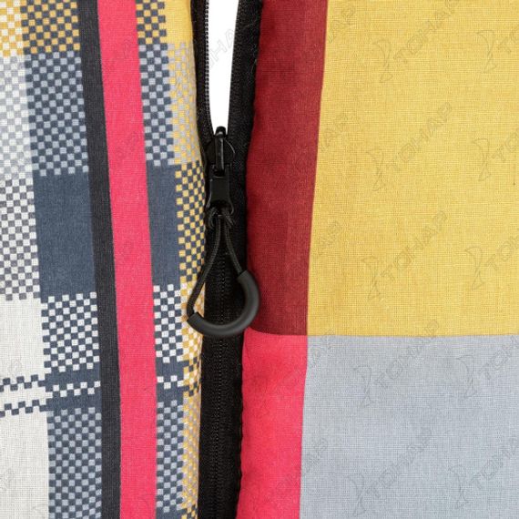 Спальный мешок TRAVEL Wide Plus 400 (220х106) Hollowfiber зелёный (N-SB-H400-220x106) NISUS