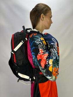 Рюкзак с защитой спины USWE FLOW 25L MTB Protector Pack, Red