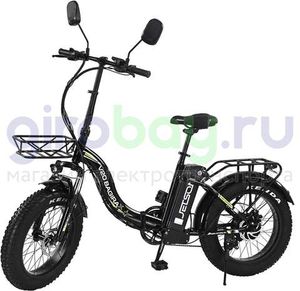 Электровелосипед Jetson V20 BAGIRA X (48v/25Ah) - Чёрный фото №3