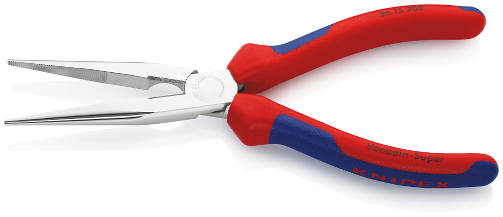 Длинногубцы хромированные KNIPEX 200 мм 2615200