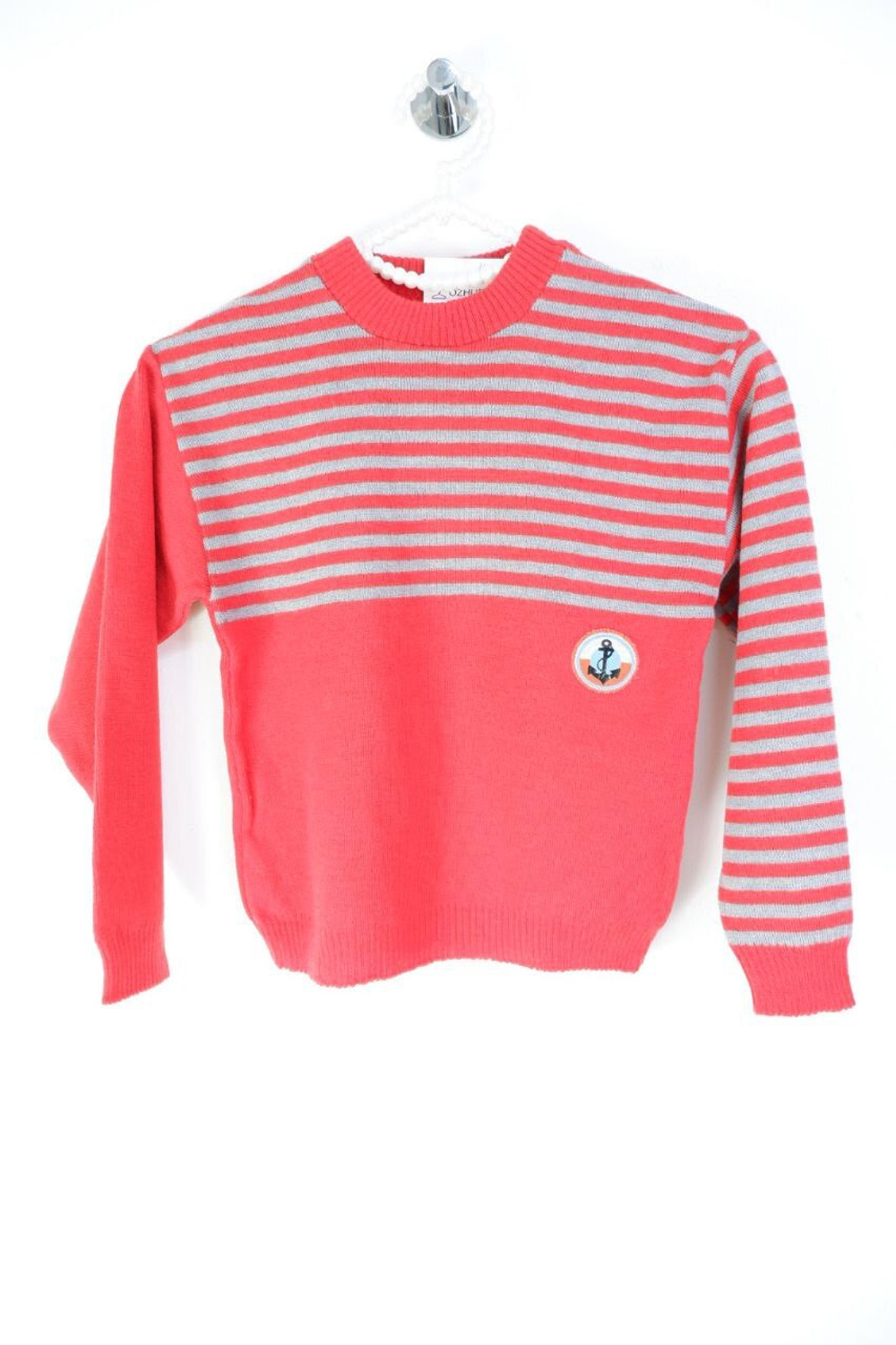 Свитер теплый для мальчика 7 -8 лет