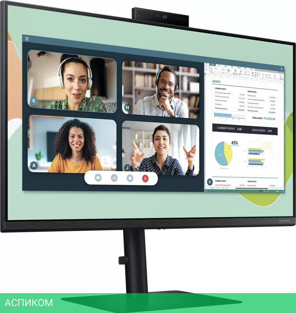 Монитор Samsung LS24A400VEUXEN