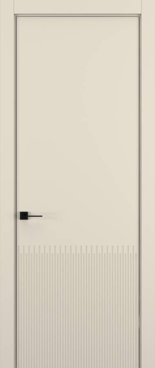 Дверь 5 VERTICAL Матовый Марципан