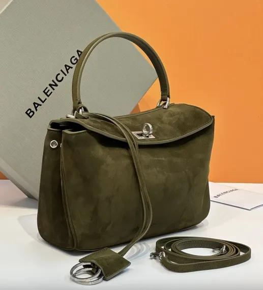 BALENCIAGA RODEO HANDBAG зеленый