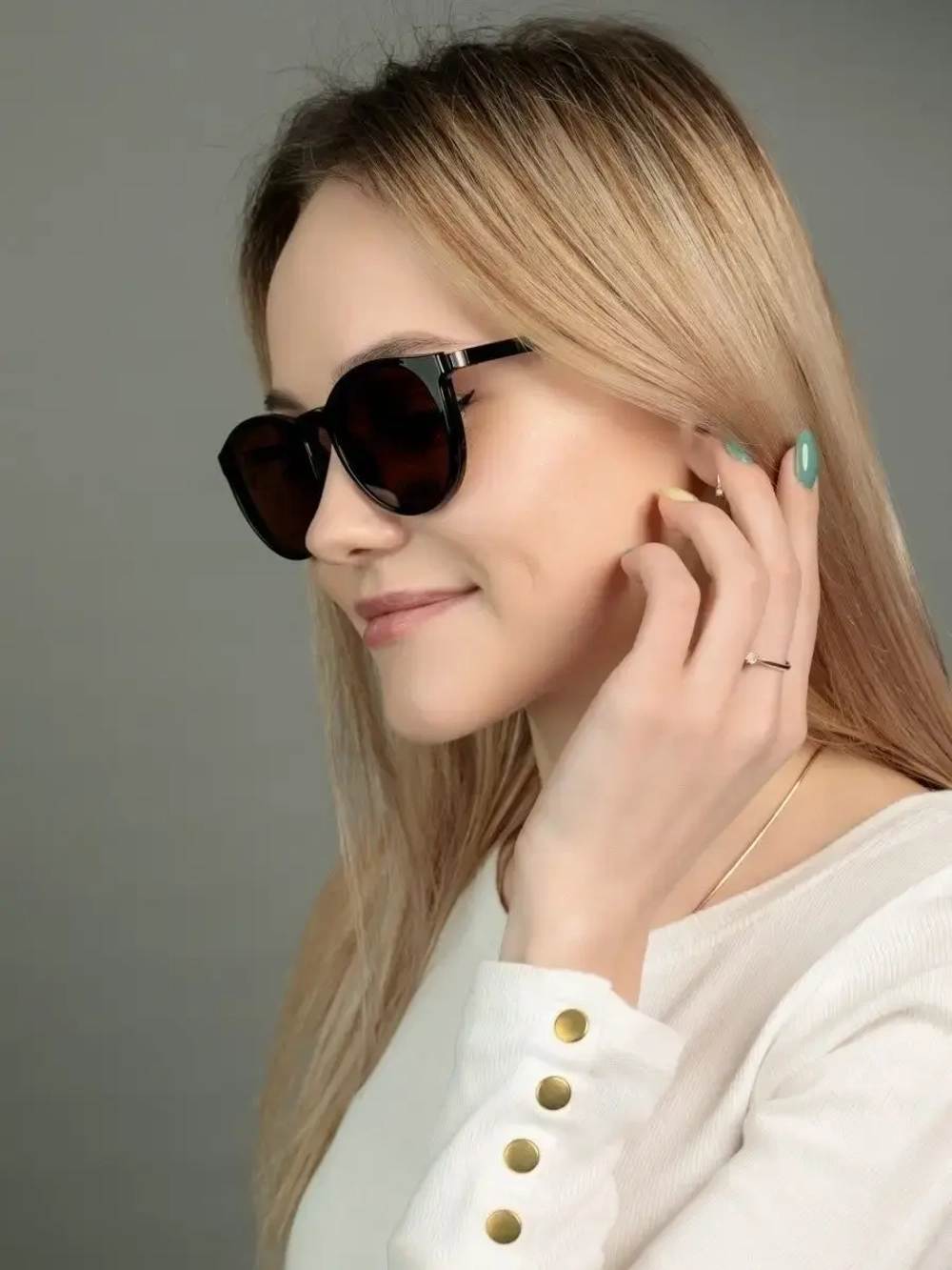 Оправа для очков с магнитными накладками 4в1