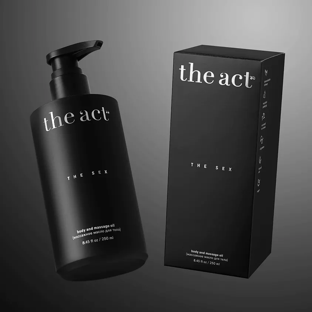 The Act Масло массажное интимное The SEX 250 мл