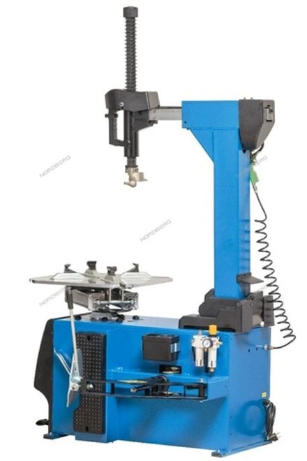 Цена на NORDBERG (4641 380) Станок шиномонтажный автомат, двухскоростной, 380 В, синий