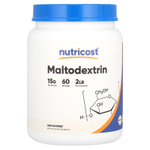 Nutricost, мальтодекстрин, без добавок, 907 г (32 унции)