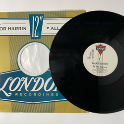 Винтажная виниловая пластинка LP Major Harris All My Life (Англия 1983)