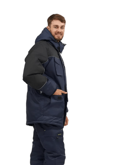 Костюм зимний "Сириус-Фотон" брюки (синий/черный)