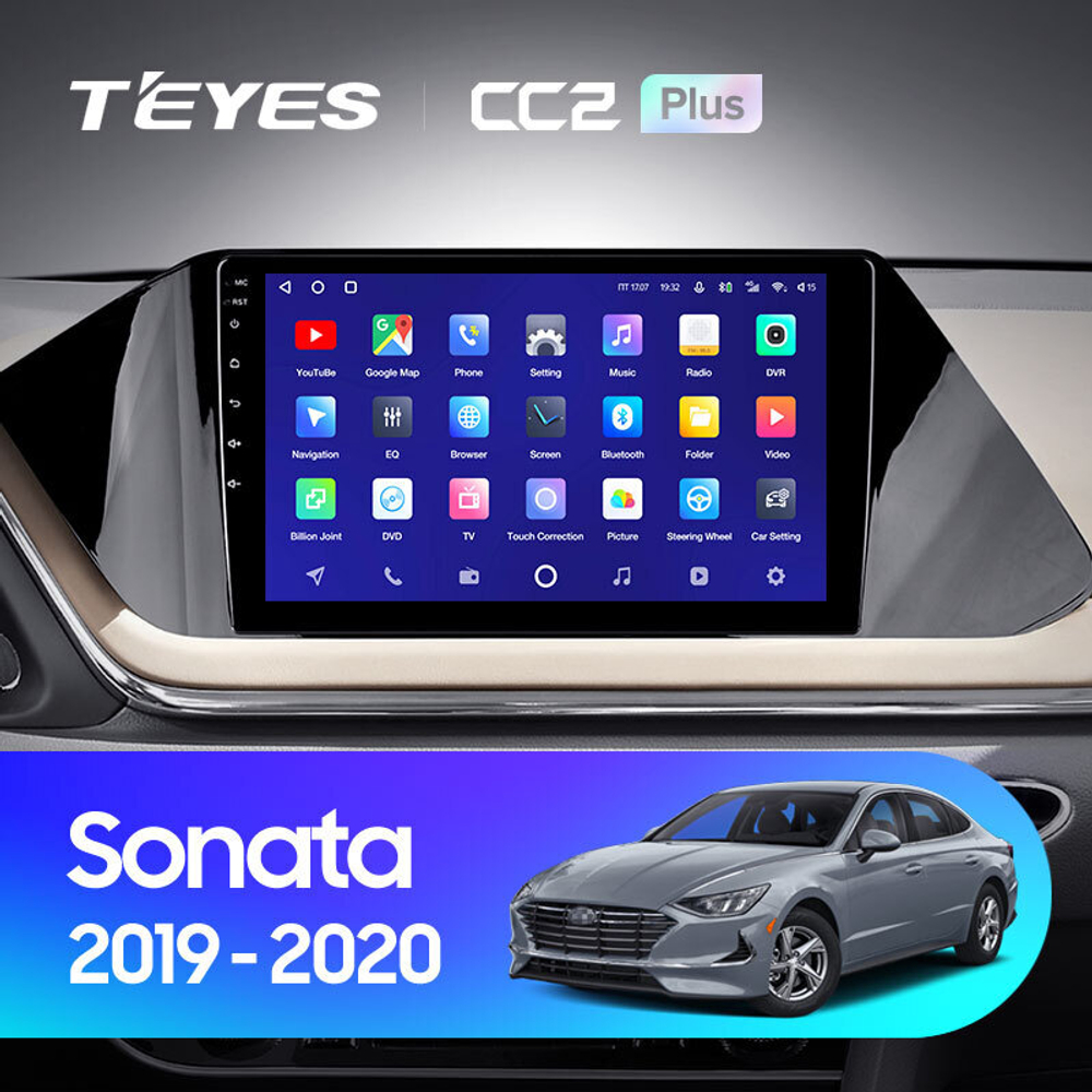 Teyes CC2 Plus 10.2" для Hyundai Sonata 2019-2020