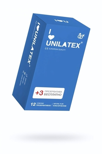 Презервативы Unilatex Natural Plain классические №15 шт