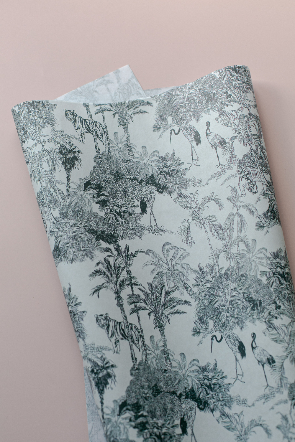 Бум-46 бумага (43х64 см) Журавли (цена за упаковку 20 листов)