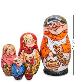 Народные промыслы МР-13/ 5-B Матрешка 5м «Семейка Малая»