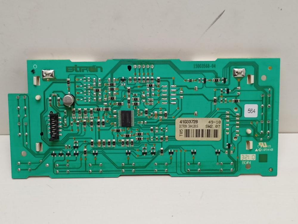 GOY1054L кт48 Модуль индикации для стиральной машины Candy 41033728 б/у