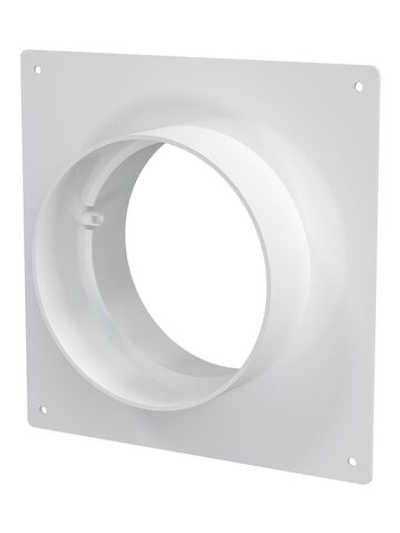 Площадка торцевая SKNP фланец D100 соединитель 150x135 пластик ERA