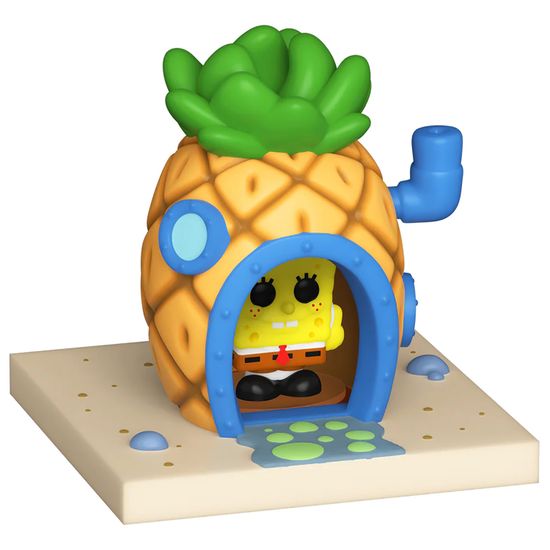 Фигурка Funko Bitty POP! Towns Spongebob SquarePants Spongebob and Pineapple House 83638 / Фигурка Фанко Битти ПОП! по мотивам мультсериала "Губка Боб квадратные штаны", Губка Боб