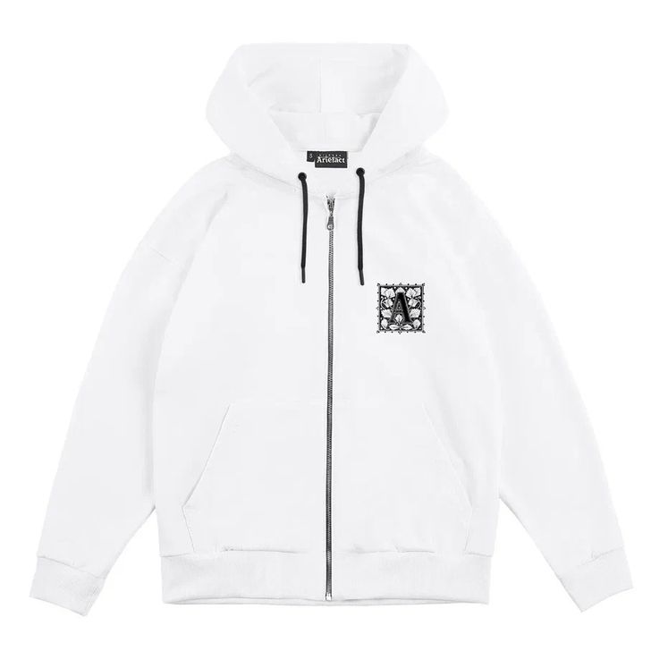 Худи-зиппер ATF Witchcraft/Secret Garden, белый