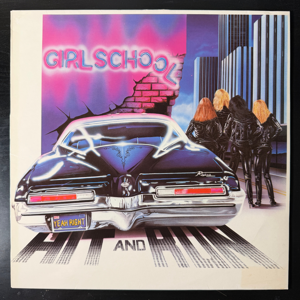 Girlschool ‎– Hit And Run (Скандинавия 1981г.) Т