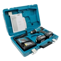 Makita DDF453RFE аккумуляторная дрель-шуруповерт (2 x 3 Ач, ЗУ)
