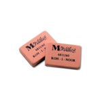 Ластик Koh-i-Noor Mondeluz 6811/60 каучук красный 31х21х8