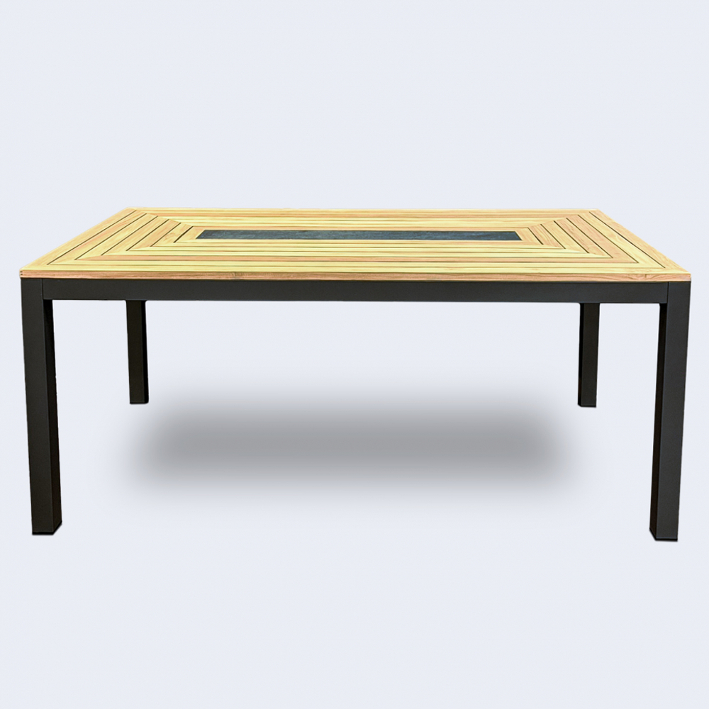 Стол обеденный Ideal Patio ЭГМОНТ из тика 180x90