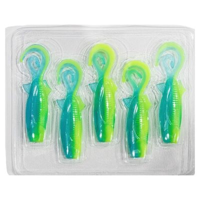 Силиконовая приманка KAIDA 6см №19