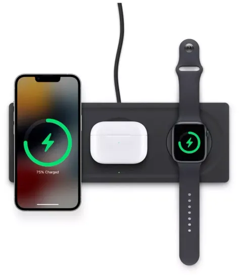 Док-станция Belkin BoostCharge Pro 3 в 1 - MagSafe, черный WIZ016vfBK