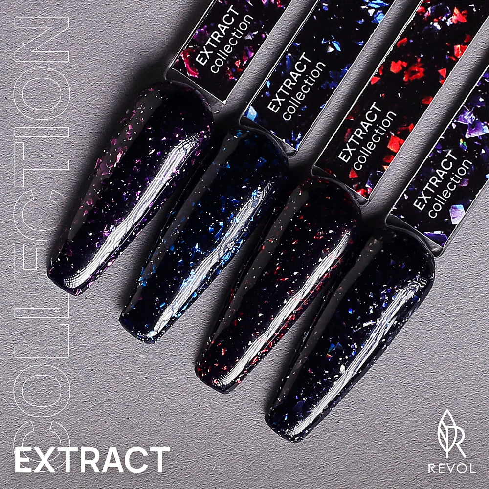 REVOL Гель-лак "Extract" № 02 Frozen mist extract, 10мл