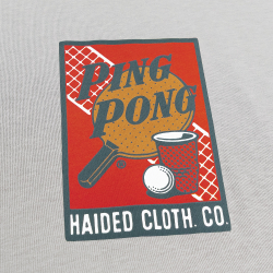 Футболка HAIDED PONG Grey