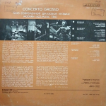 Трио Современной Джазовой Музыки (Ганелин, Чекасин, Тарасов) / Concerto Grosso (LP)