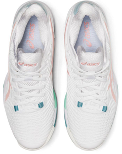 Женские Кроссовки теннисные Asics Solution Speed FF 2 Clay - white/frosted rose