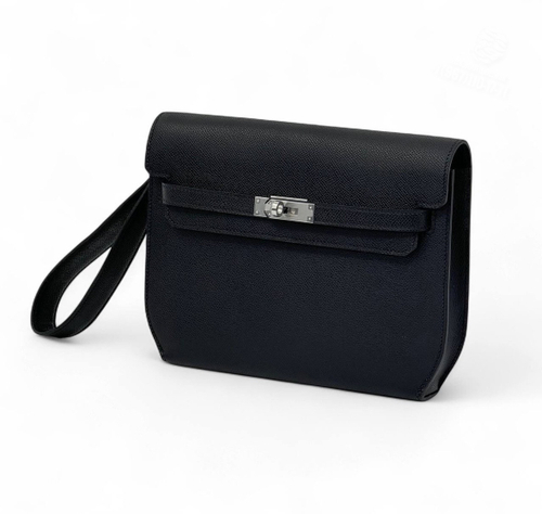 Сумка через плечо Hermes Kelly Depeches 25 Noir