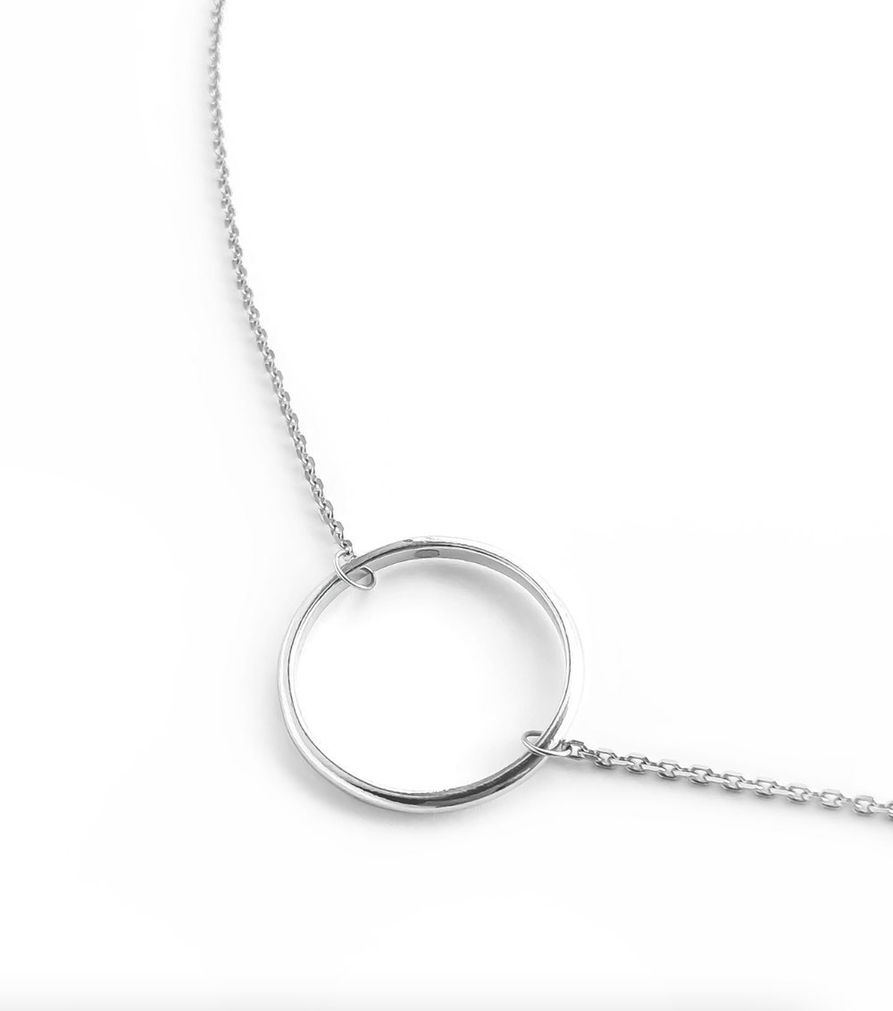 Колье с кольцом 20 мм