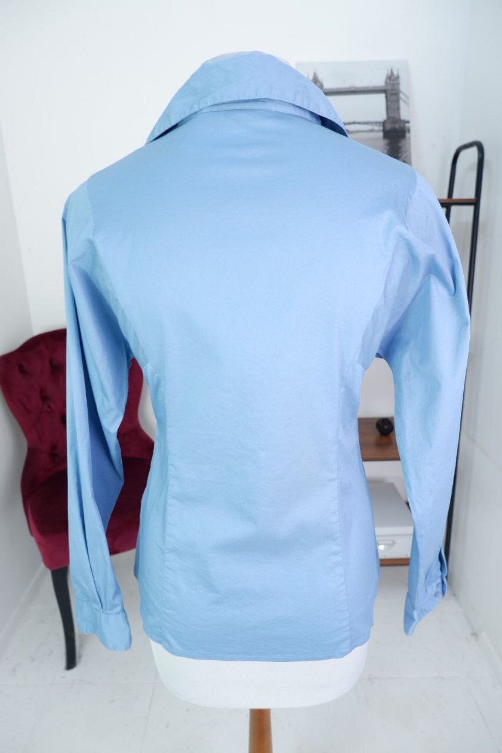 Рубашка MEXX небесно-голубая 44 размер