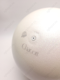 Мяч Chacott 18,5 см Сияющий 600.White