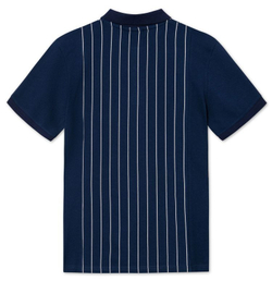 Fila black polo shirt best sale
