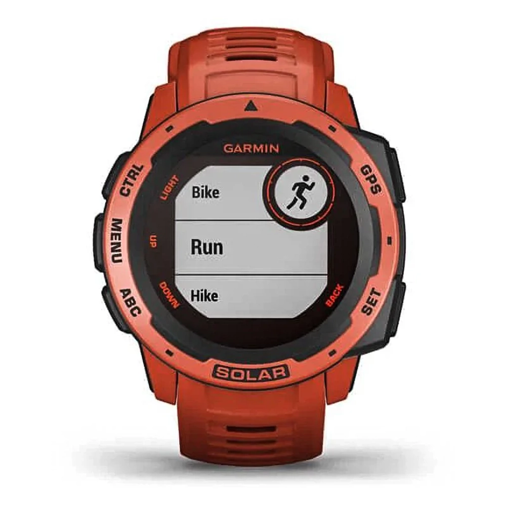 Смарт-часы GARMIN INSTINCT Solar Flame Red, 010-02293-20