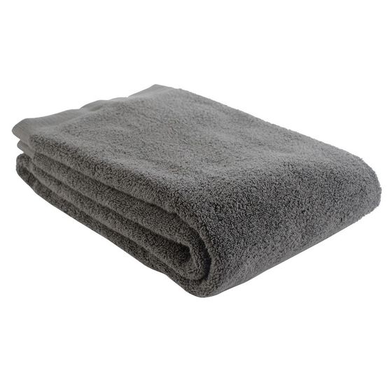 Полотенце банное темно-серого цвета Essential, 70х140 см