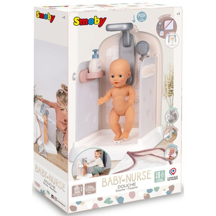 Smoby Baby Nurse - Душ для куклы 40 см + аксессуары 220382