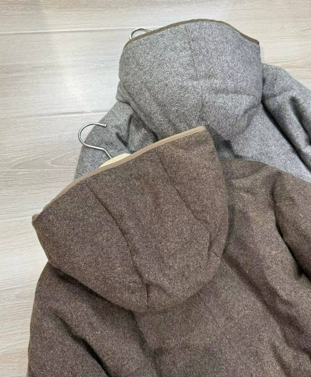 Двусторонний пуховик Brunello Cucinelli