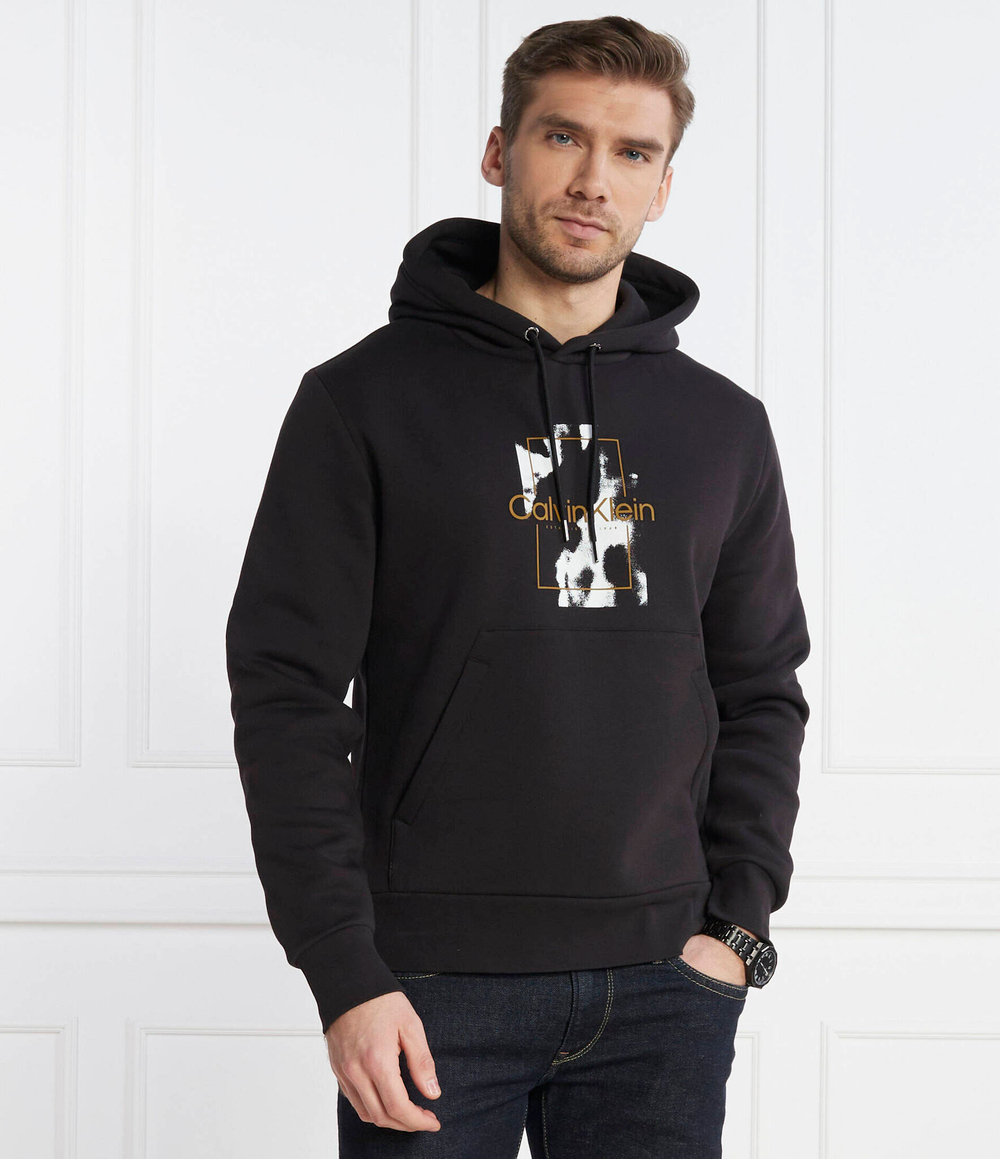 Худи CAMO LOGO Calvin Klein - черный(K10K112258)