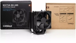 Кулер для процессора Noctua NH-U9S chromax.black (NH-U9S chromax.black) LGA 1700/1200/115X/2011/-3/2066/AM4/AM5 TDP 93Вт Black RTL