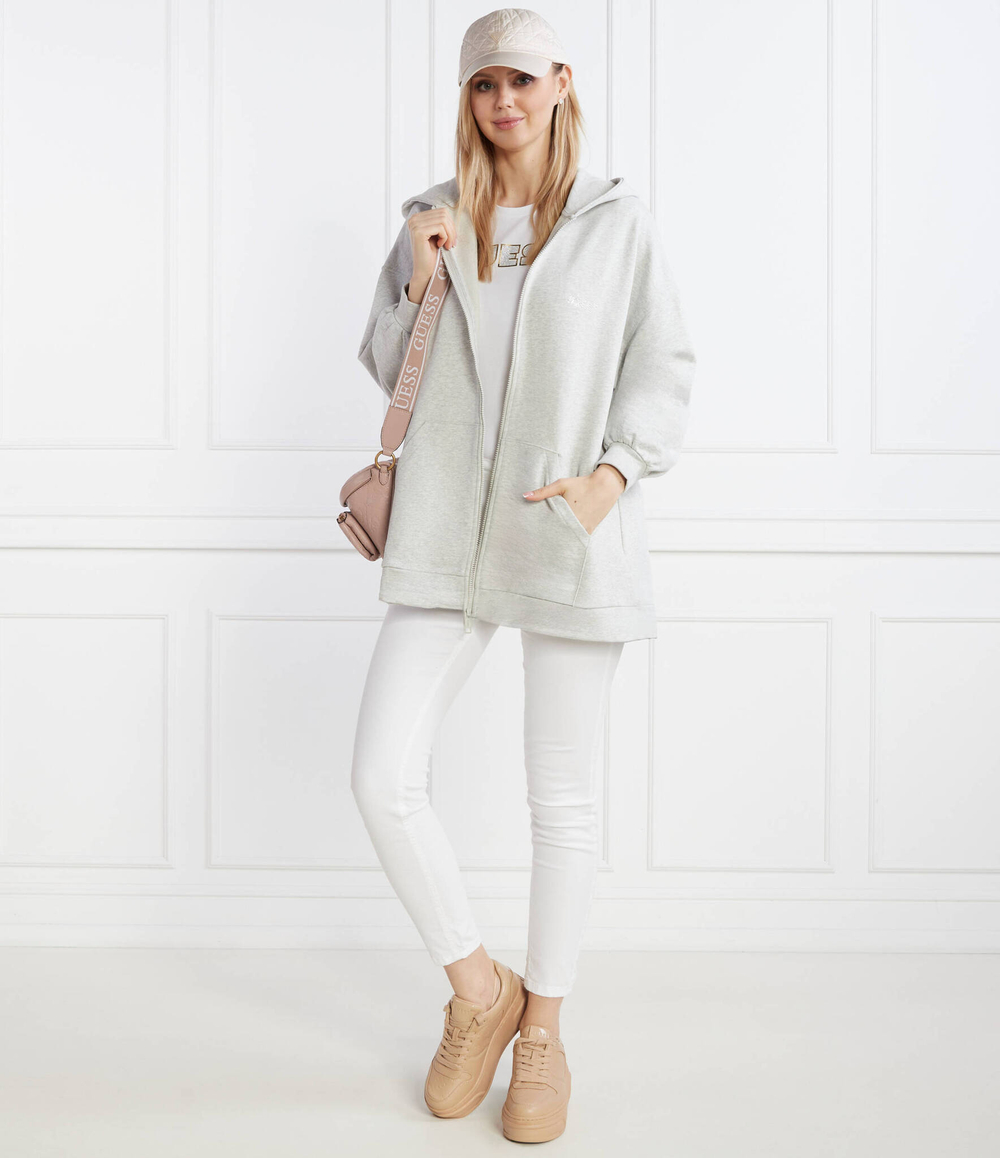 Худи GUESS ACTIVE - серый(V4RQ10 KC5O0)