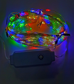 Гирлянда нить на проволоке LED Copper Lamps 500L-50м. RGB