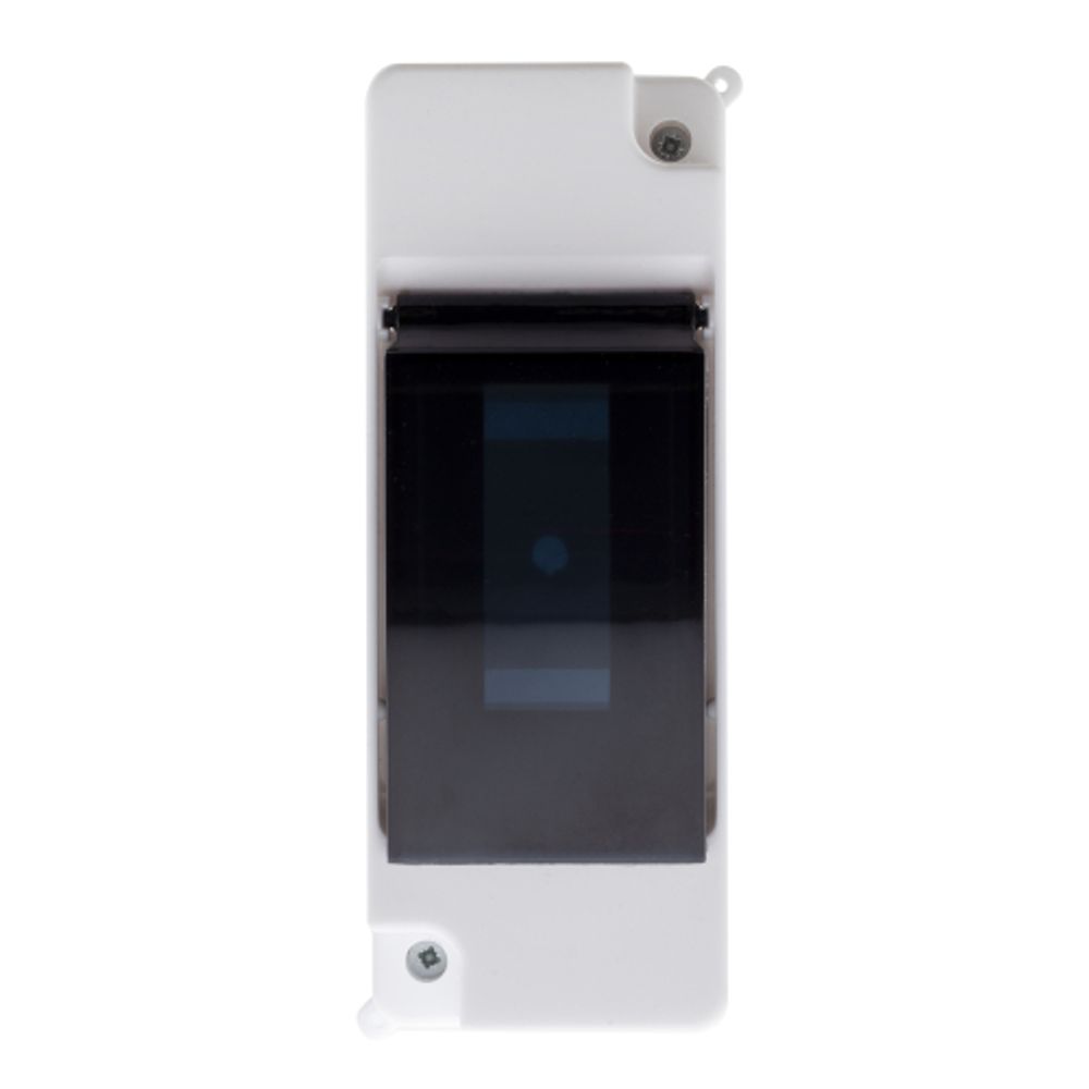 Корпус пластиковый навесной ЭРА SIMPLE КМПн 1/2 IP30 прозрачная крышка белый | Корпуса пластиковые распределительные