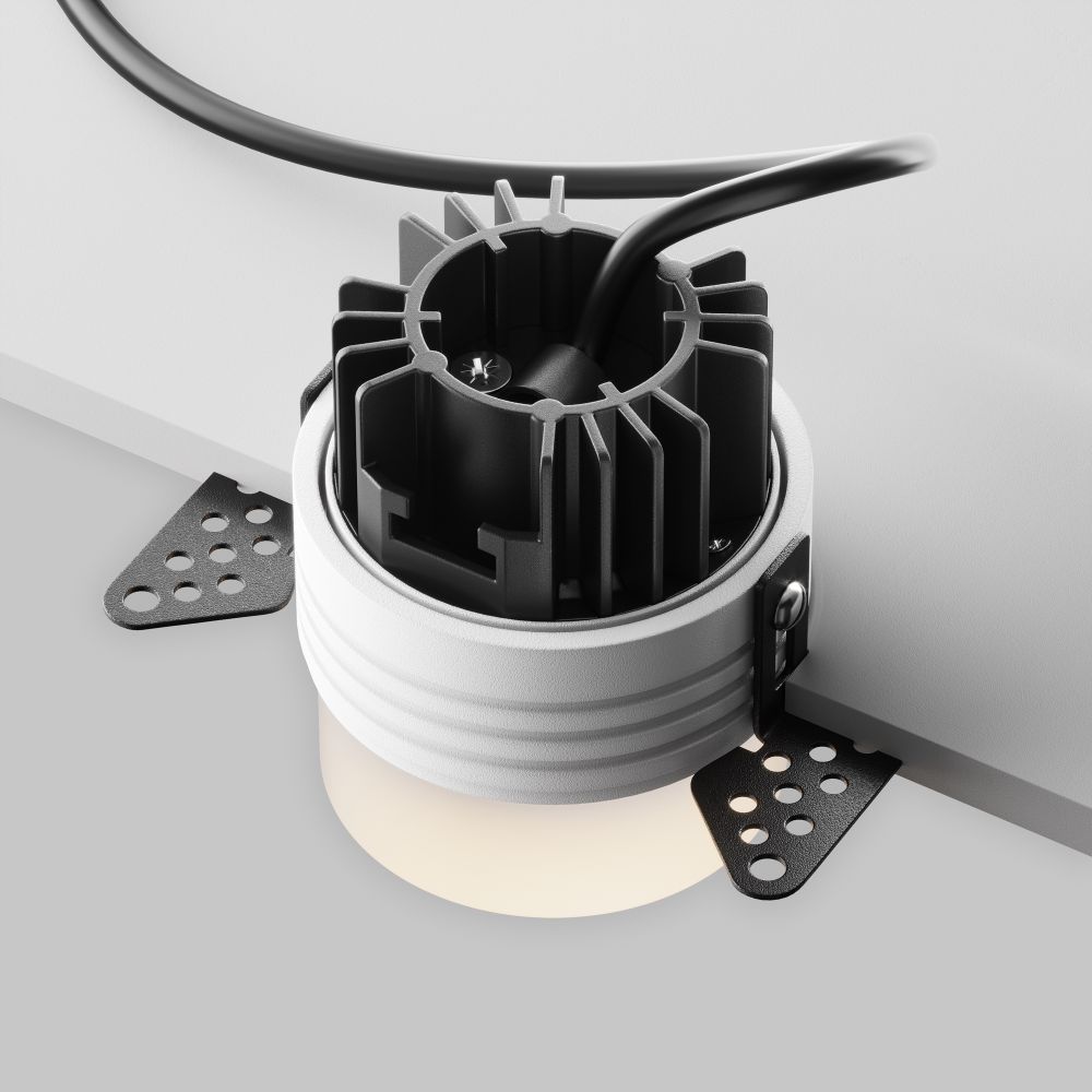 Светильник встраиваемый светодиодный Maytoni Nude DL065-12W4K-TRS-W