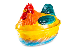 Блюдо для горячего 17х24см Edelweiss Петухи